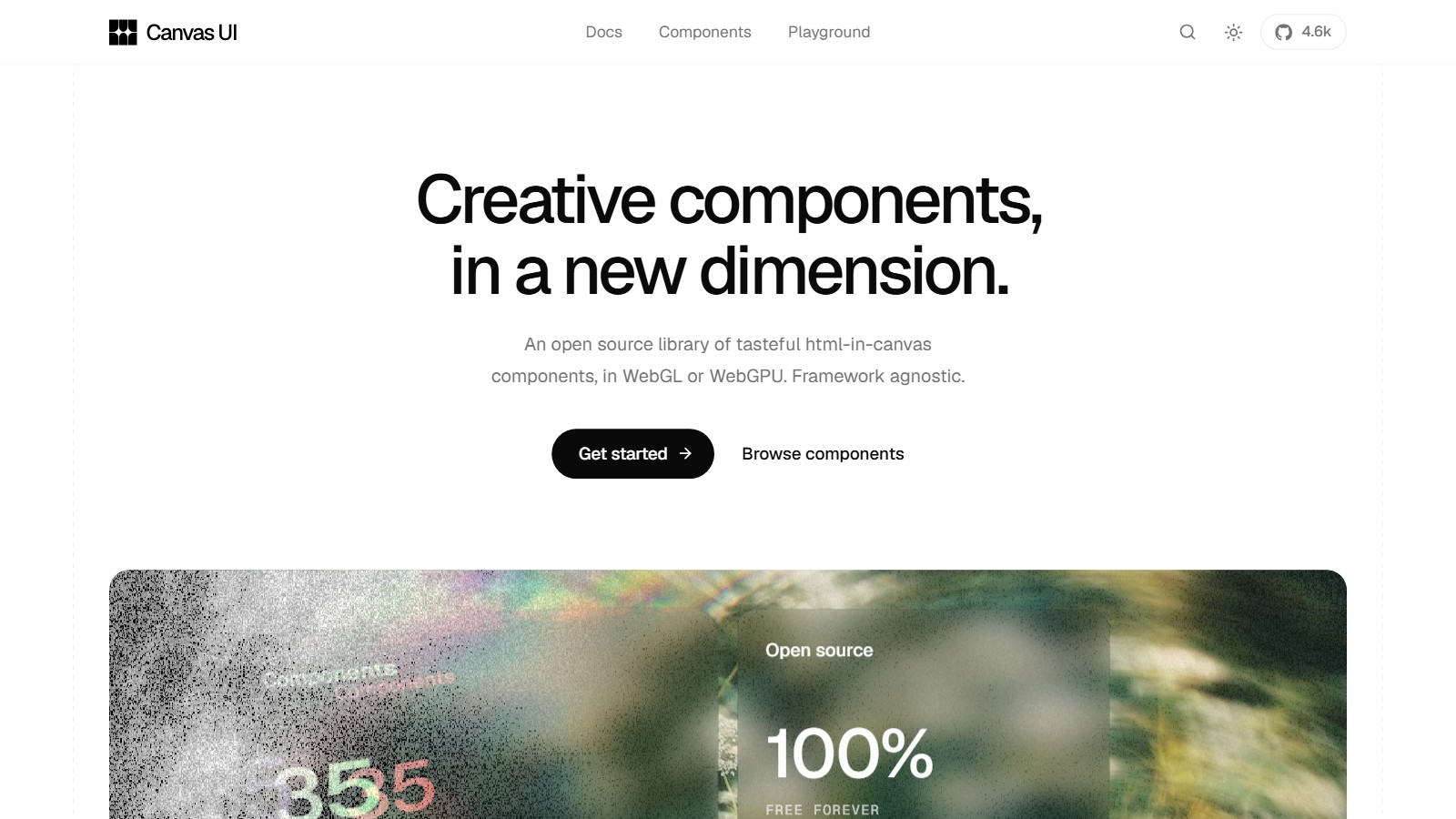 Canvas UI preview