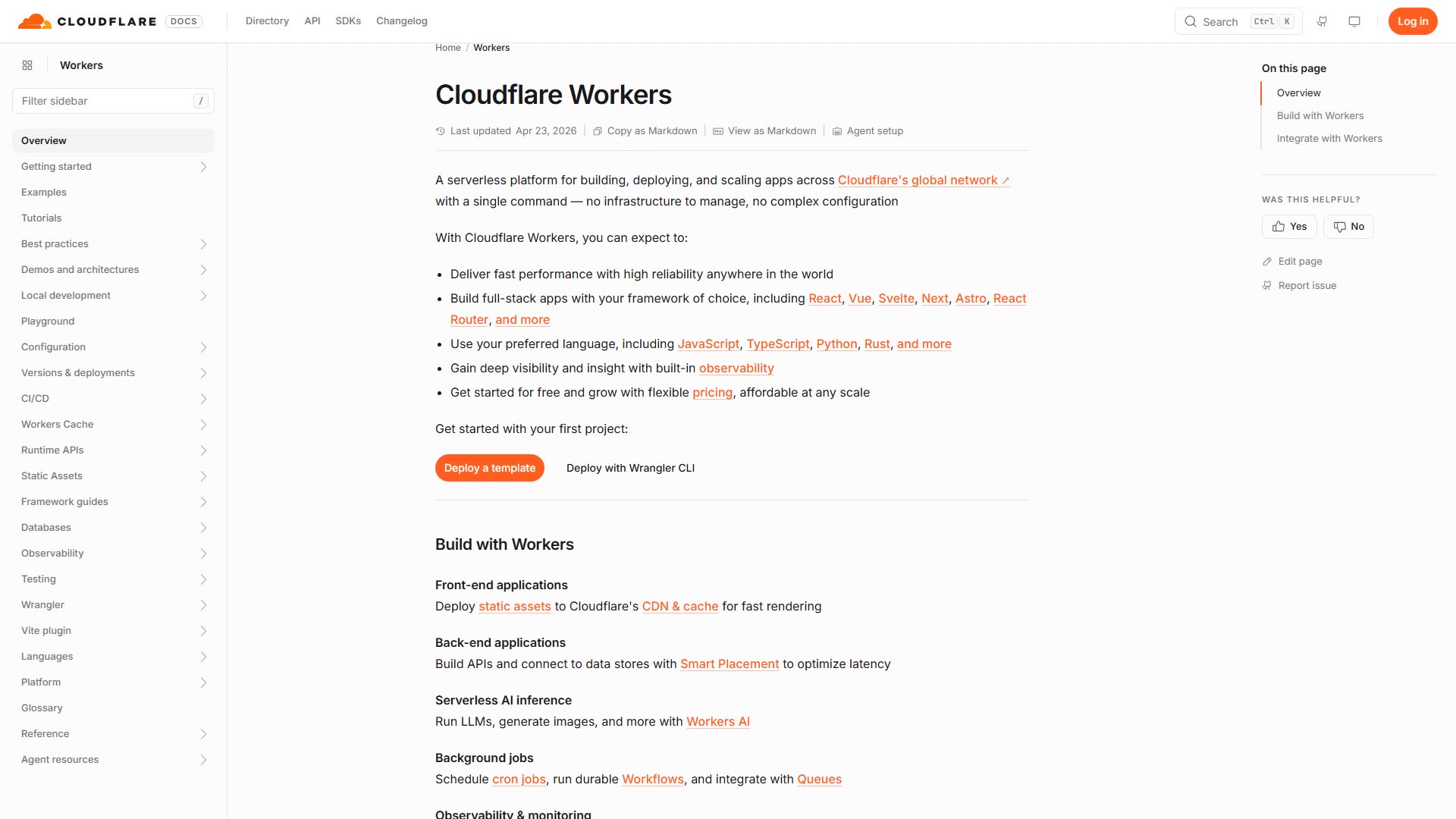 Cloudflare preview