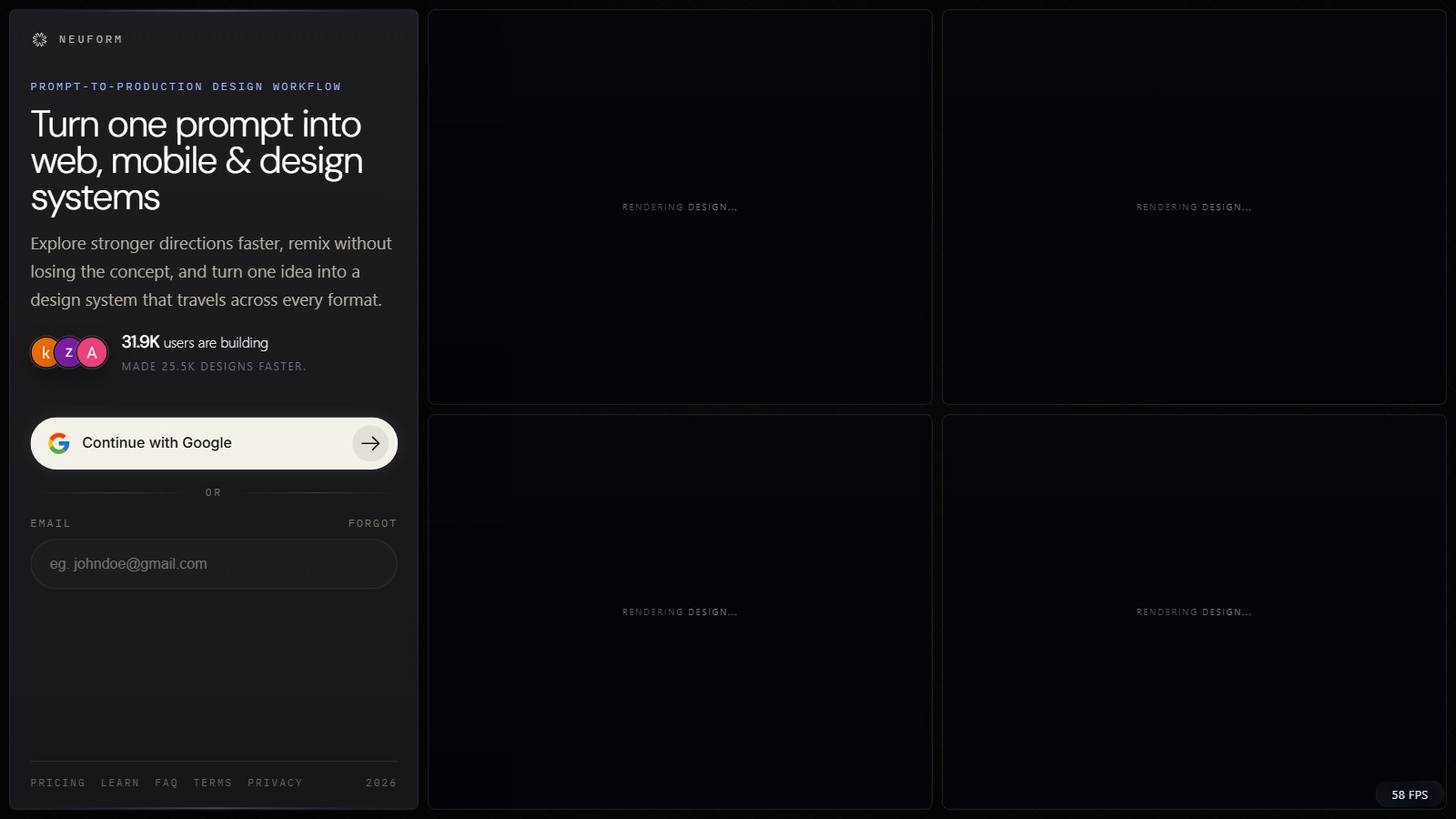 Neuform preview