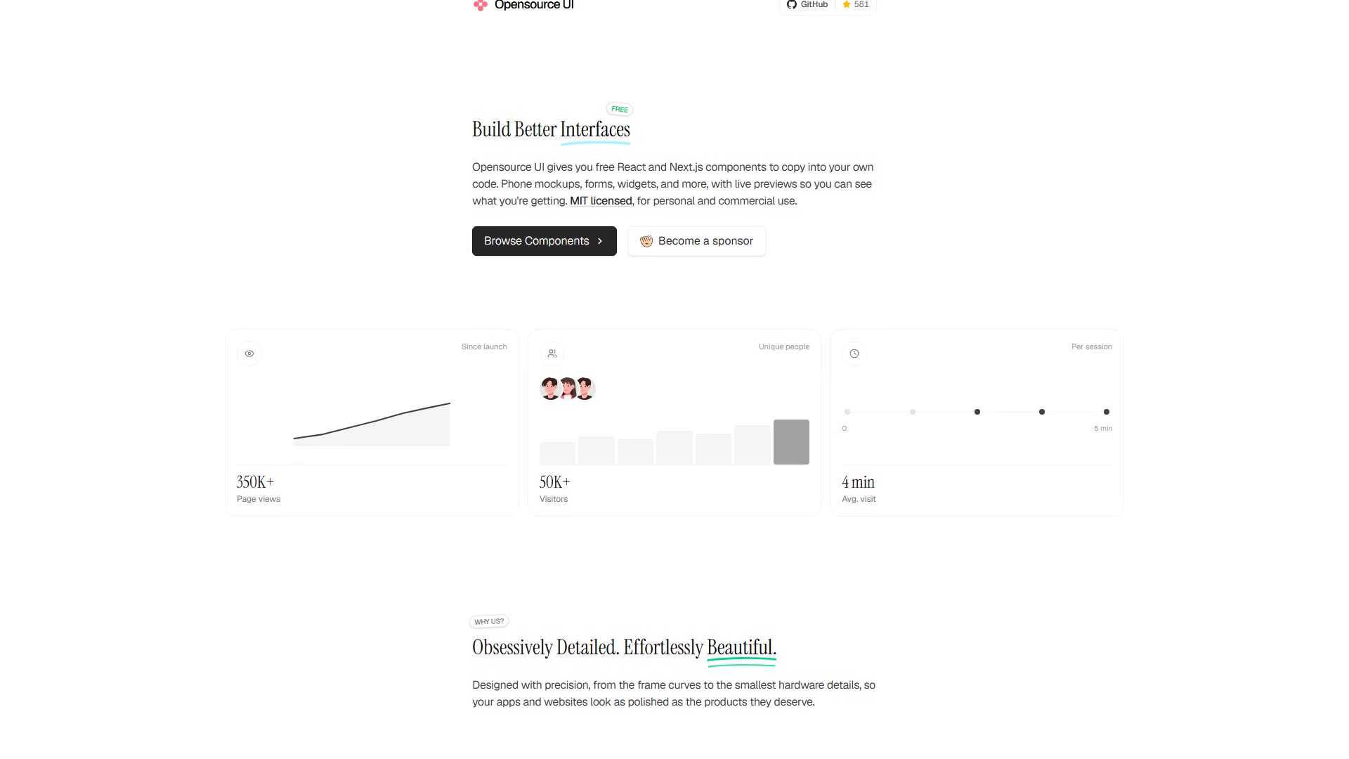 Opensource UI preview