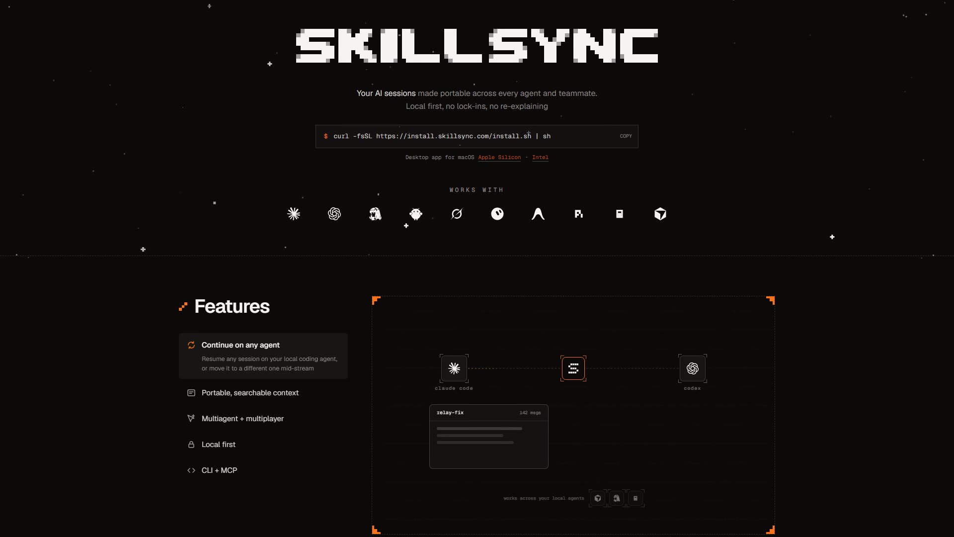 SkillSync preview