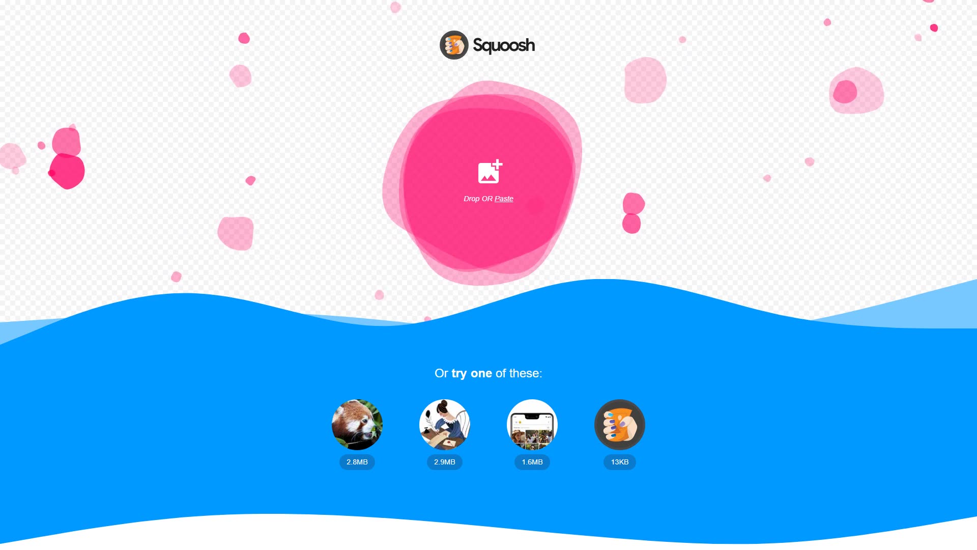 Squoosh preview