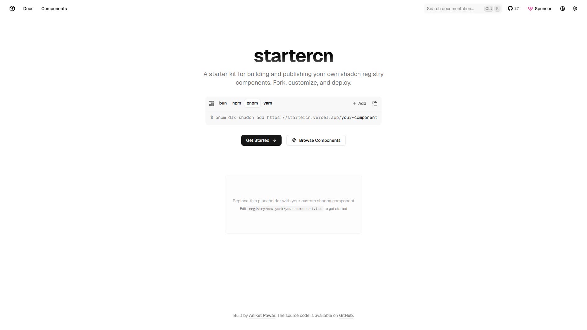 startercn preview