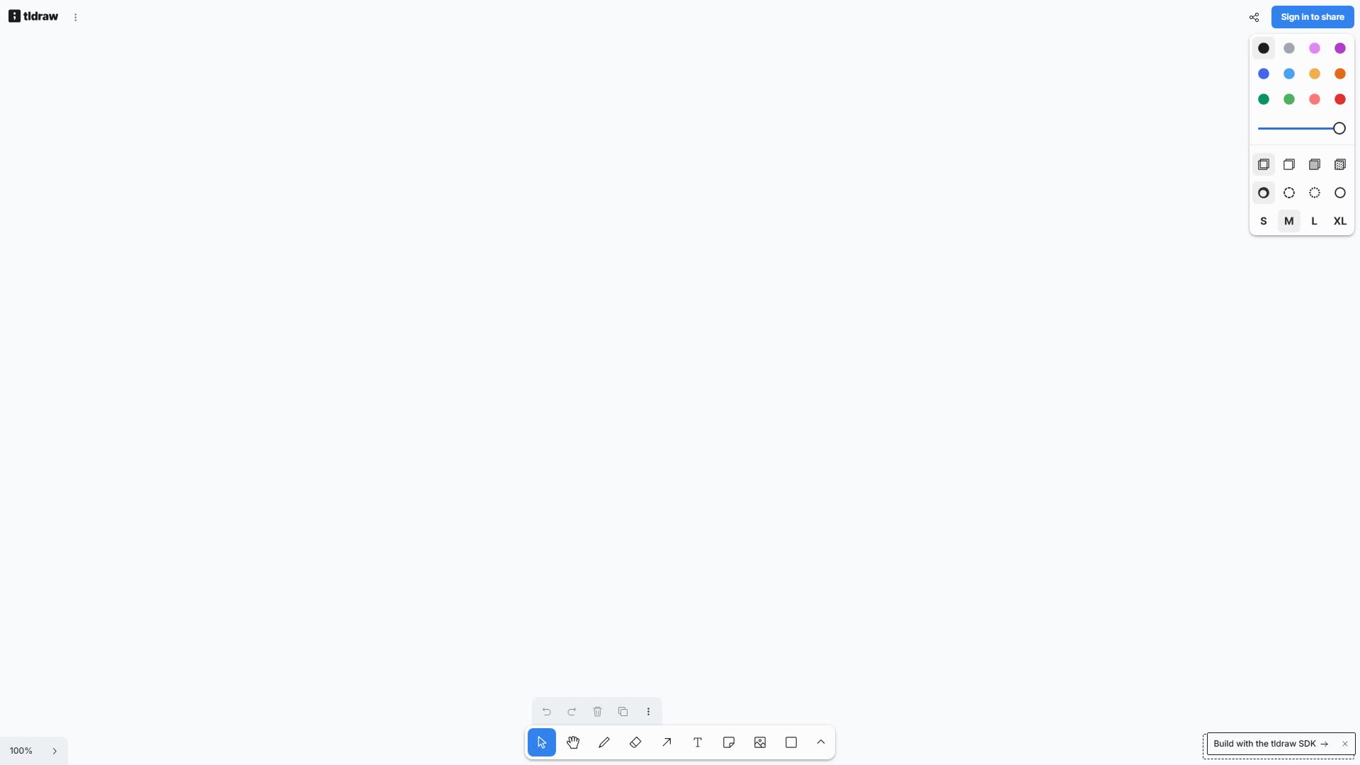 tldraw preview